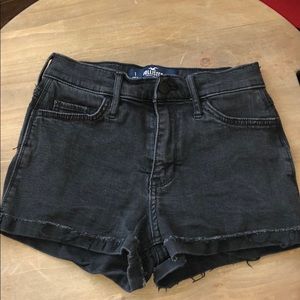 hollister jean shorts